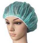 Nonwoven PP Disposable Round Bouffant Cap for Protective Health Medical Surgical