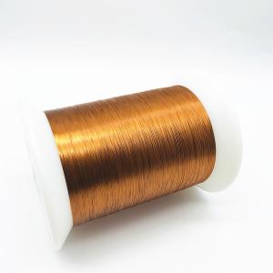 China Copper Polyamideimide Flat Magnet Wire 0.18mm For Motor Winding factory