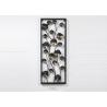 Buy cheap Bronze Metal Wall Decor Vintage Home Decorations Floral Design Black Frame from wholesalers
