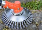 Various Brand Grass Cutter Weed Brush 200mm OD HSS Wire Material Knotted