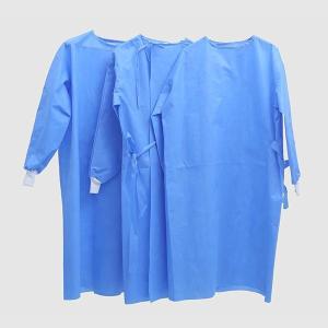 China AAMI Level 3 EO Sterile Disposable Surgical Gowns With Knitted Cuff factory
