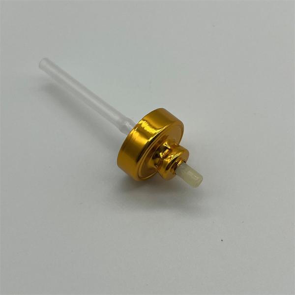 China Consistent Spray 20mm Continuous Aluminum Valve With Aluminum Mounting Cup factory