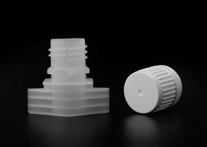 China Nozzle 13mm Doypack Plastic Spout Caps For Daily Cosmetic Bags factory