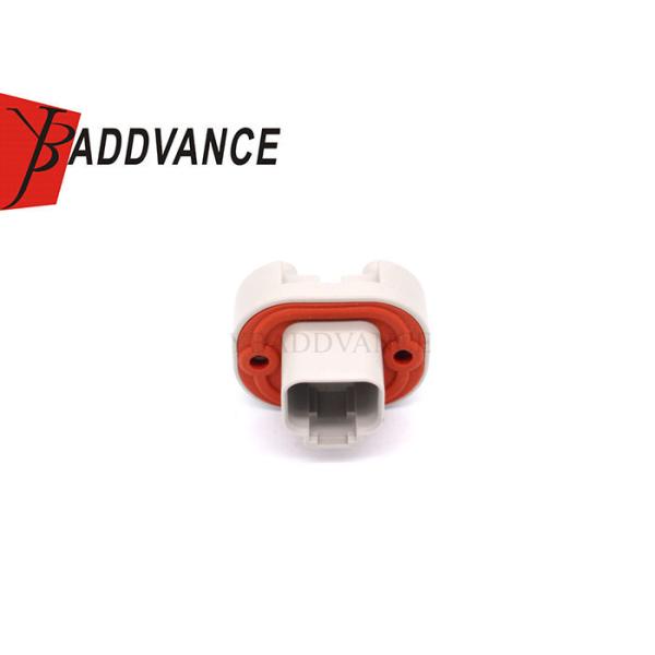 Grey Deutsch DT Series Waterproof Electrical Male 2 Pin Header Connectors DT15-2P