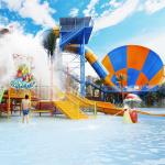 370m2/465m2 Playground Water Park Speed Water Slide Water Play Equipment