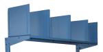 Unassembled Industrial Heavy Duty Workbench Riser Divider Kit Steel Material