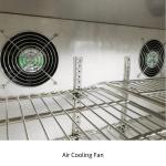 SS304 Commercial Counter Fridge , Antiwear Restaurant Undercounter Refrigerator