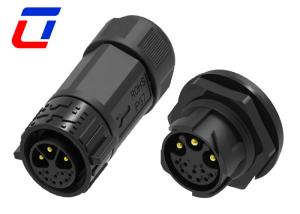 China 3 Pin 30A Waterproof Male Female Connector Industrial 12 Pin Plug And Socket factory
