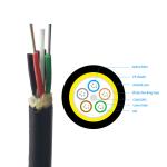Fiber Optic Single Jacket Mini Span ADSS Fiber Optic Cable 50m 80m 100m
