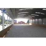Q235/Q345B Grade Metal Farm Buildings With Living Quarters Prefabricated Riding