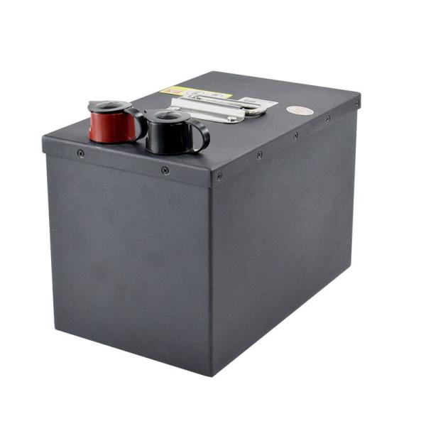 Heavy Duty Pallet Truck Battery Black Discharge Time 2-3 Hours 25.6V 40AH For