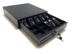 5 Bill 4 Coin 3 Position Lock POS Cash Register Cash Drawer Durable Mental Clip