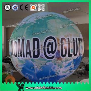 China Advertising Inflatable Earth Balloon 1m,15m,2m,2.5m,3m factory