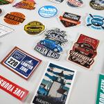 Custom Die Cut Vinyl Stickers Sheets Printing Packaging Label Adhesive