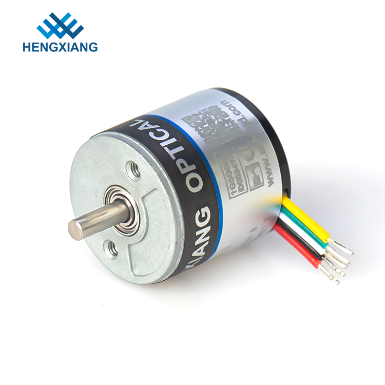 China DC24V 1600 Ppr Optical Rotary Encoders Aluminium Alloy Shelled factory