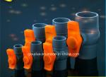 Water Industrial Usage Flexible Ball Valve with Base in Vietnam Plastic Material