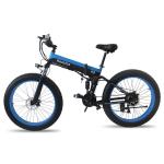 21 Speed Fat Tire Electric Mountain Bike , K8 Mountain Beach Electric Bicycle