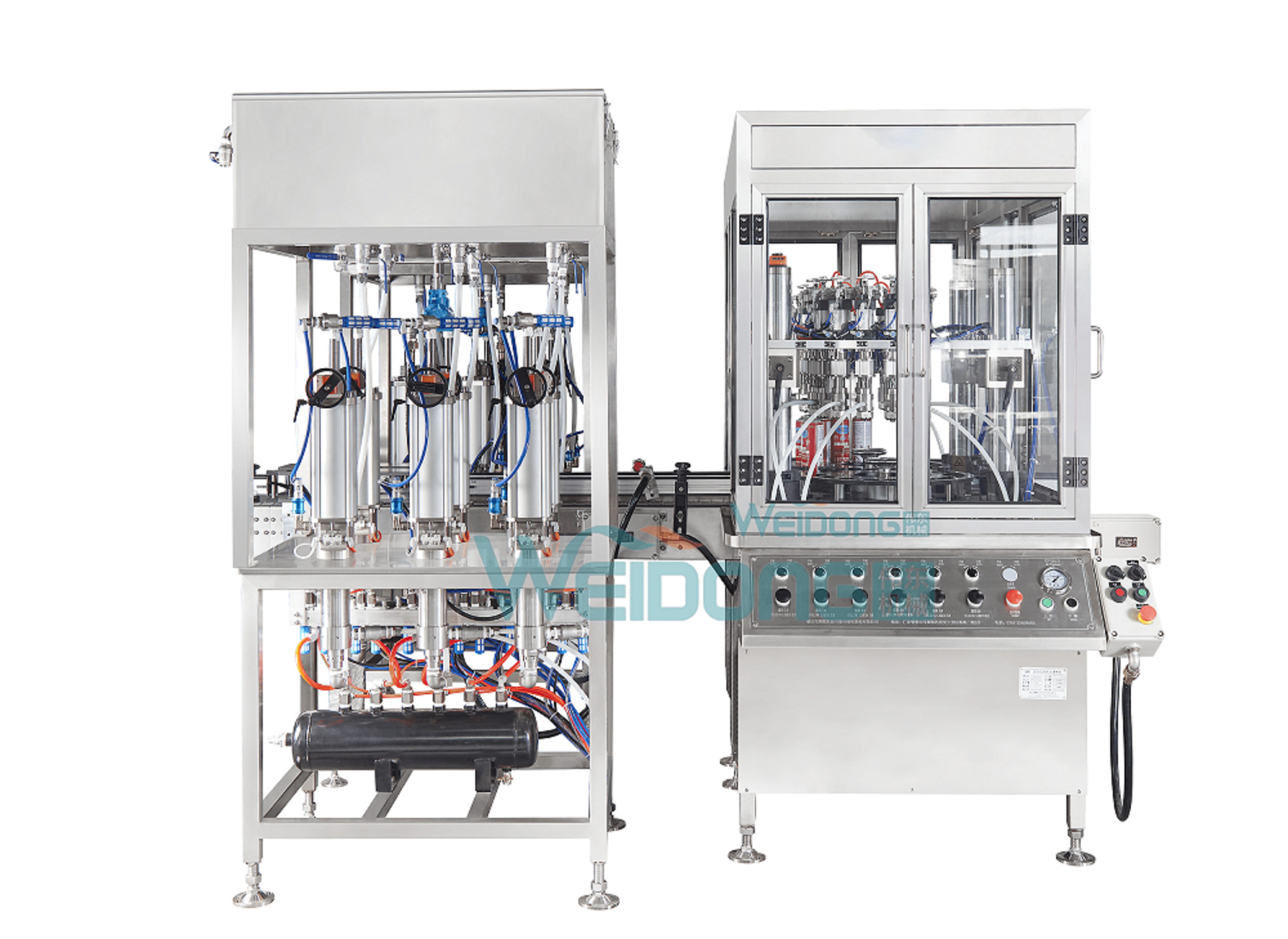 Precise SS Automated Filling Machine For Pharmaceuticals Household Products