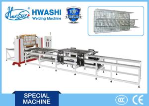 China Automatic Storage Shelving Wire Welding Machine , Display Stand Wire Spot Welder factory