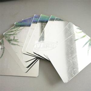 China 4x8 Glass Mirror Panels Custom Colored Acrylic Mirror Sheets For Gardens factory