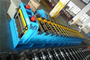 China Post Cutting Silo Roll Forming Machine With Wall Panel Structure Gcr15 Roller factory
