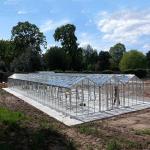 Metal Frames Landscape or Portrait Solar Power System For Greenhouse