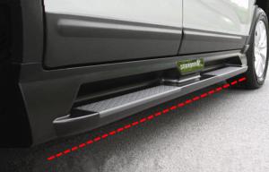 China OEM Type Plastic SMC Material Side Step Bars For KIA SORENTO 2009 2010 2011 2012 factory