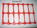 Red HDPE Anti UV Safety Construction Warning Fence Netting 80gsm - 200gsm
