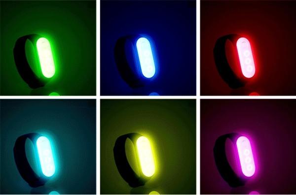 wholesale LED Safety Bracelet For Running At Night LED Gift Band rechargeable