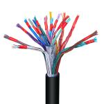 Round Wire Type K Thermocouple Cable with Silicone Jacket and Wide Temperature