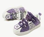 Stylish Women Leather Sneaker Patchwork Women's Casual Platform Sneakers