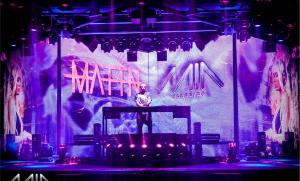 China P7.81*7.81 Transparent Led Video Wall Panels 16384 Pixel/Sqm RGB factory