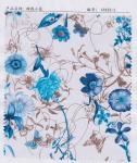 Transfer foil for leather Flower design transfer film for pvc leather 4982k Hot