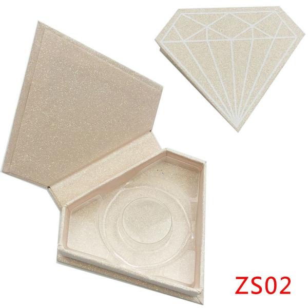 Rectangle Magnetic Gift Boxes Packaging Cardboard False Eyelashes Packaging Box Custom Logo