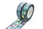 Easy Tearing Glitter Colorful Washi Tape Stickers