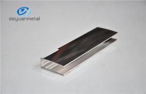 China 1.9 Meter Aluminium Shower Profiles Customized Color / Size High Strength factory