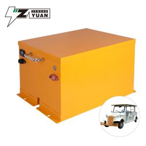 China 48 Volt 100AH LiCo Lithium Ion Golf Cart Battery With Bluetooth factory