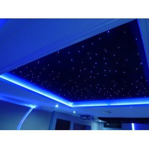 PMMA RGB Star Ceiling Light Panel Deluxe Controllable with Moon Shooting for