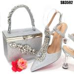 1.5kg Italian Leather Shoes and Matching Bags Set in Napoli with Multiple Color