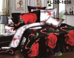 3D Disperse Printed Bedsheet Polyester Sheet Set