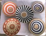 New Design High Quality Wholesale Seagrass Wicker Wall Baskets Wall Plates
