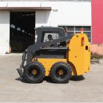 700KG Rated Load JC45 Mini Skid Steer Loader 37kw Wheel Loader With 0.4M3 Bucket