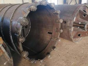 China Pile Foundation Drilling Rig Auger Bucket Grinding Stones Core Barrel Roller Cutter Bit factory