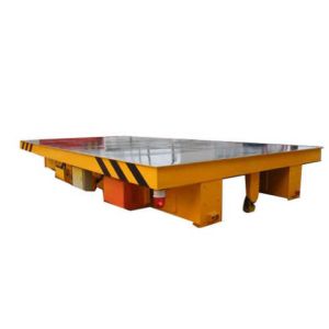 China 2~63T Electric Power Supply Rail Track Flat Transfer Cart on sale