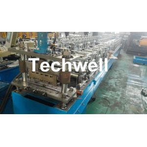 Guiding Column Steel Structure Cold Roll Forming Machine For Making Corrugated