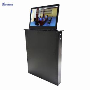 China Manual Control Retractable Monitor Lifts For Conference Rooms factory
