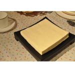 140gsm 33x33cm Cloth Like Color Paper Napkin Tableware Decoration
