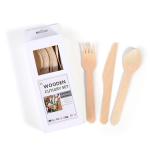 Custom Size Compostable Wooden Cutlery Disposable Wood 140mm Knife