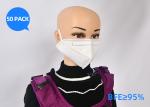 Surgical Non Woven Fabric N95 Face Mask 4 Ply 5 Ply Skin Friendly Material