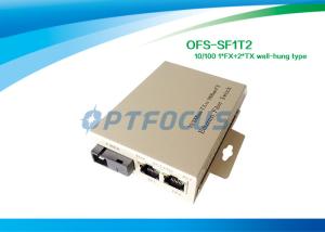 China Silver Single Mode Fiber Optic Switch , performance optical fibre switch Wall Hung TYPE factory